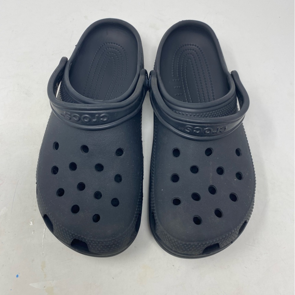 WOMENS CLASSIC CROCS CLOGS BLACK SHOES 11